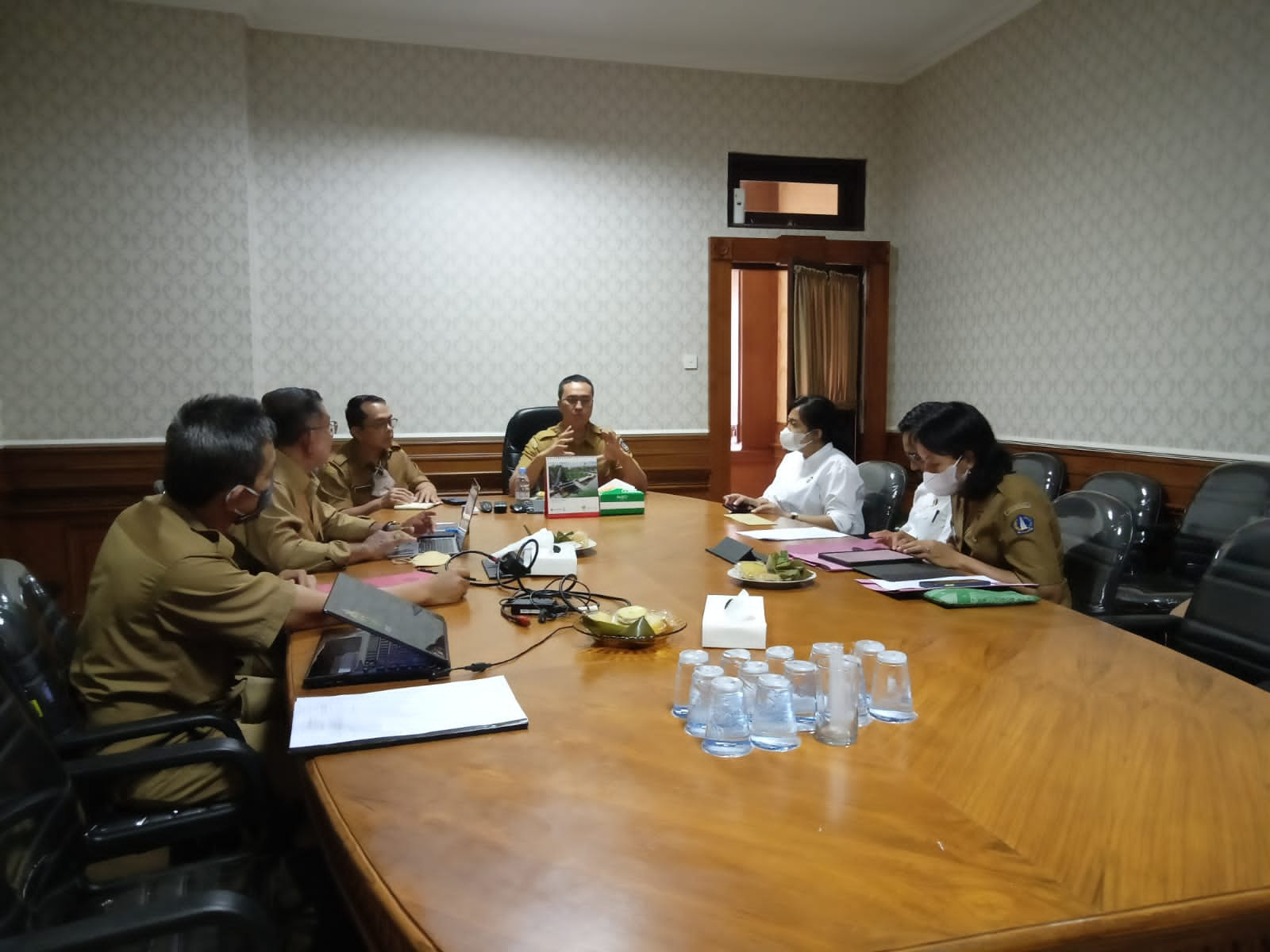 Rapat Koordinasi Pelaksanaan Kegiatan Pekerjaan Konstruksi Pada Dinas ...