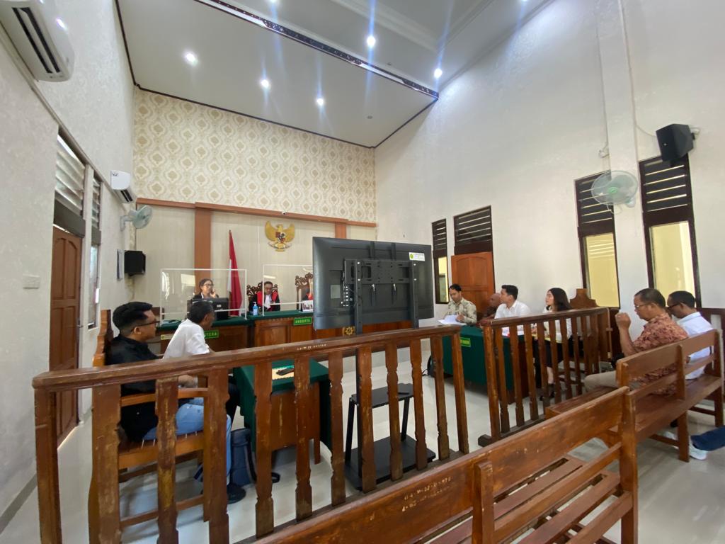 Sidang Pembacaan Gugatan Sengketa Perdata Nomor Pdt G Pn Dps