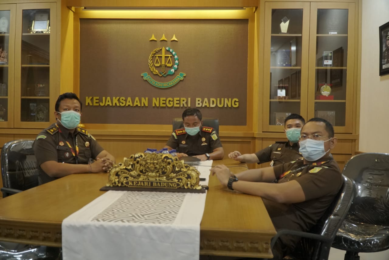 Vicon Pelantikan Dan Pengambilan Sumpah Satgas 53 Oleh Jaksa Agung RI