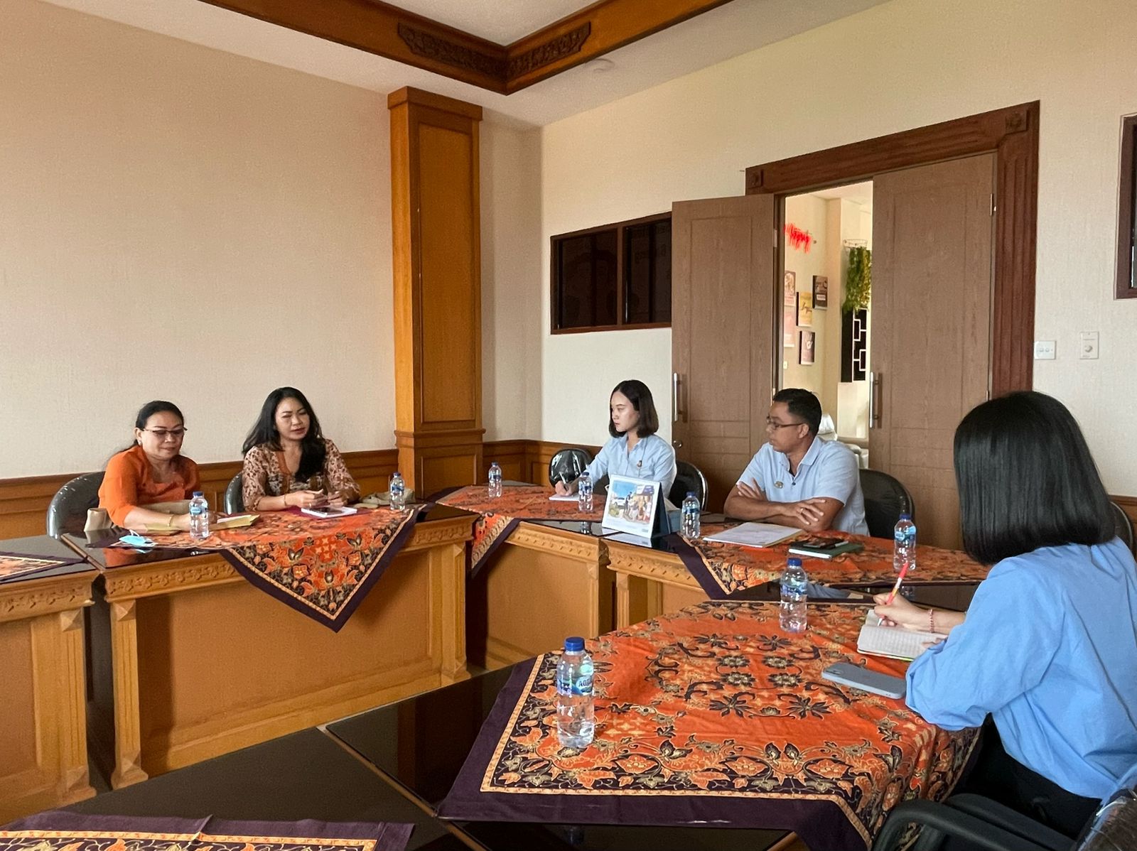 Rapat Pra Pendampingan Hukum Dengan Dinas Kearsipan Dan Perpustakaan